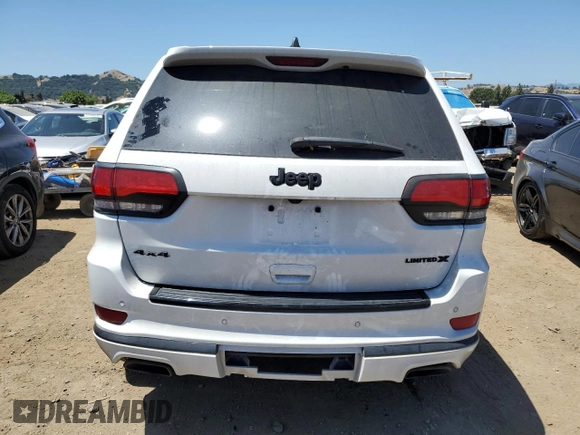 2021 Jeep Grand Cherokee Limited with VIN 1C4RJFBG6MC670190, listed as a Copart auction lot 57999225 with 59,713 mi miles and Salvage title. Bid and sale history available at DreamBid. Image 6.