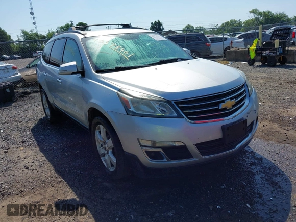 2016 Chevrolet Traverse LT with VIN 1GNKRGKD3GJ275039, listed as a IAAI auction lot 42578461 with 131,843 mi miles and . Bid and sale history available at DreamBid. Image 1.