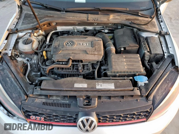 2017 Volkswagen Golf GTI S with VIN 3VW447AU6HM051900, listed as a Copart auction lot 48897115 with 80,022 mi miles and Salvage Title. Bid and sale history available at carsss.com. Image 11.
