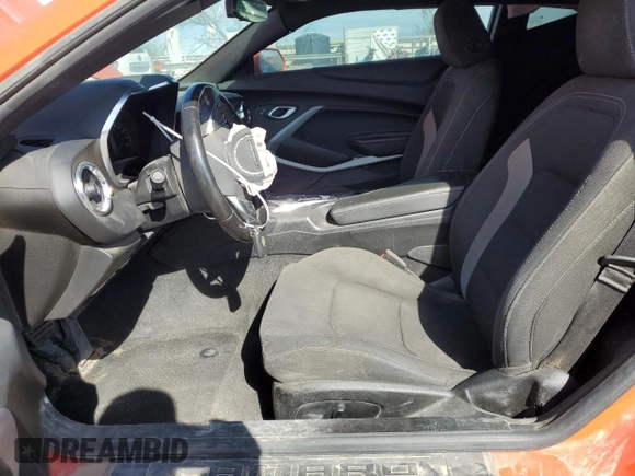 2021 Chevrolet Camaro 1LS с VIN 1G1FB1RXXM0130988, выставлен на аукционе Copart как лот 77682404 с пробегом 46 747 миль миль и Списание • Salvage title. История ставок и продаж доступна на DreamBid. Изображение 7.