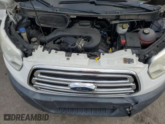 2015 Ford Transit XL with VIN 1FBZX2ZM6FKA63173, listed as a Copart auction lot 51581935 with 218,050 mi miles and Salvage Title. Bid and sale history available at DreamBid. Image 13.