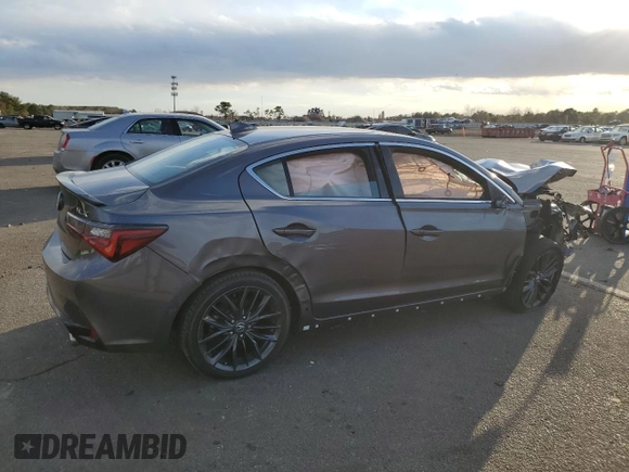 2022 Acura ILX Premium z VIN 19UDE2F8XNA007830, wystawiony jako Copart lot #42138285 z przebiegiem Nie podano mil oraz Szkoda całkowita • Salvage title. Historia ofert i sprzedaży dostępna na DreamBid. Obrazek 3.