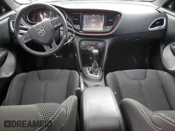 2016 Dodge Dart SXT with VIN 1C3CDFBB9GD607380, listed as a Copart auction lot 45717685 with 88,984 mi miles and Salvage Title. Bid and sale history available at carsss.com. Image 8.