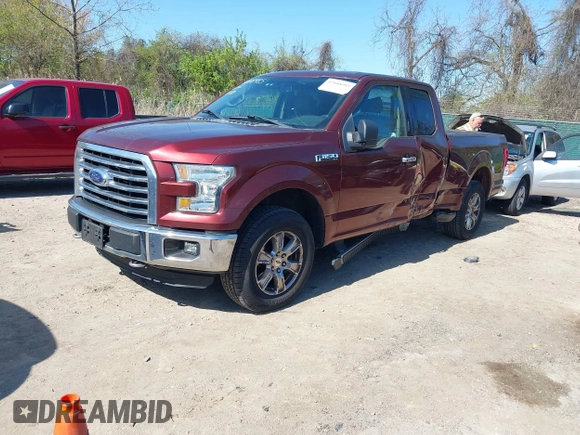 2015 Ford F-150 XLT with VIN 1FTEX1EP1FFC04227, listed as a IAAI auction lot 42048985 with 96,179 mi miles. Bid and sale history available at carsss.com. Image 19.
