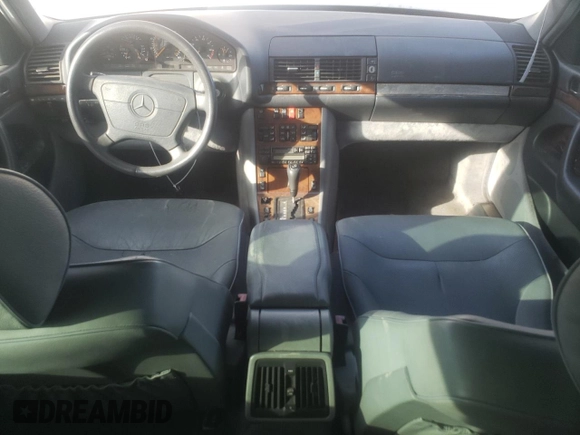 1995 Mercedes-Benz S with VIN WDBGA51E1SA247994, listed as a Copart auction lot 75966224 with 125,240 mi miles and Clean Title. Bid and sale history available at DreamBid. Image 8.