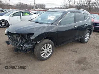 2017 Nissan Rogue SV with VIN KNMAT2MV9HP527518, listed as a IAAI auction lot 41655913 with 127,359 mi miles. Bid and sale history available at carsss.com. Image 2.