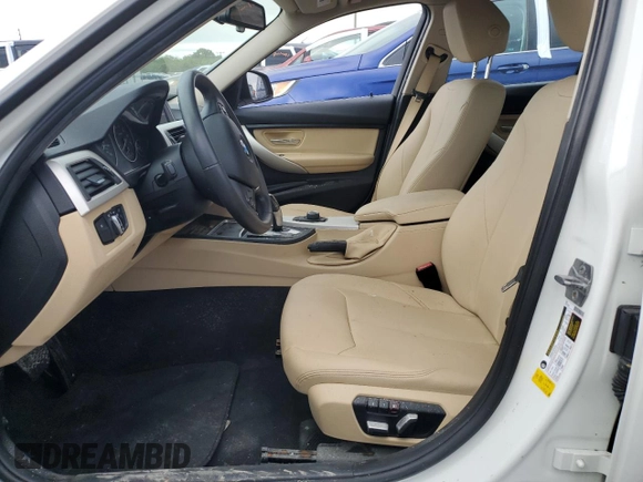 2017 BMW 3 Series 320i with VIN WBA8E1G52HNU14131, listed as a Copart auction lot 74360494 with Not Provided miles and Salvage Title. Bid and sale history available at carsss.com. Image 7.