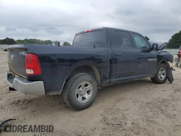 2012 Ram 1500 Tradesman with VIN 1C6RD6KP8CS113798, listed as a Copart auction lot 72913574 with 196,333 mi miles and Salvage title. Bid and sale history available at DreamBid. Image 3.