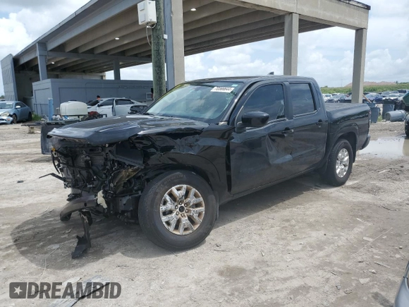 2022 Nissan Frontier S with VIN 1N6ED1EK9NN691370, listed as a Copart auction lot 70566644 with 17,151 mi miles and Non Repairable. Bid and sale history available at carsss.com. Image 1.