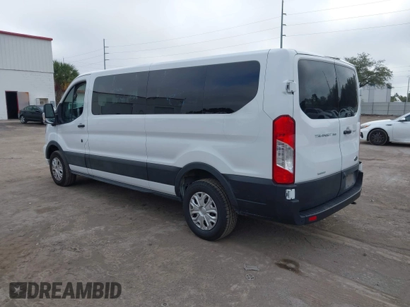 2023 Ford Transit Passenger XL with VIN 1FBAX2YG0PKA93666, listed as a IAAI auction lot 41493225 with 44,092 mi miles and . Bid and sale history available at DreamBid. Image 3.