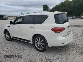 2014 Infiniti QX80 with VIN JN8AZ2NF3E9552182, listed as a Copart auction lot 71365274 with 140,903 mi miles and Salvage Title. Bid and sale history available at carsss.com. Image 2.