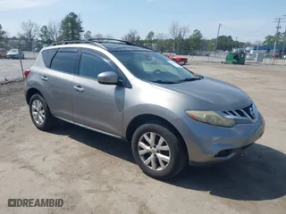 2011 Nissan Murano LE with VIN JN8AZ1MW1BW179877, listed as a IAAI auction lot 41855829 with 221,315 mi miles. Bid and sale history available at carsss.com. Image 1.