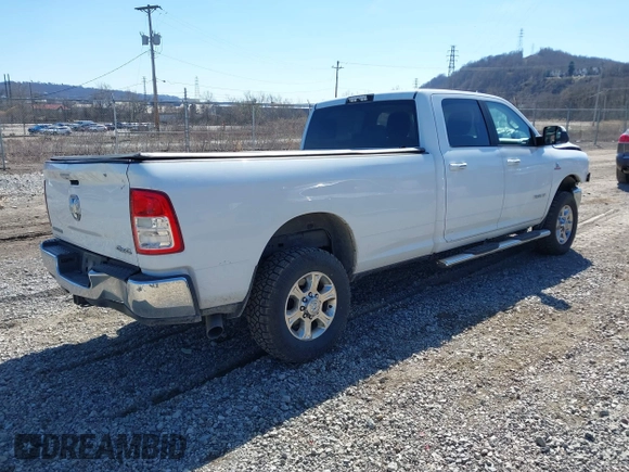 2019 Ram 2500 Big Horn with VIN 3C6UR5JL1KG601176, listed as a IAAI auction lot 41857730 with 88,123 mi miles. Bid and sale history available at carsss.com. Image 4.