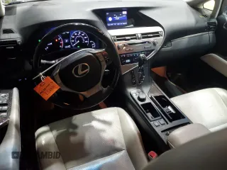 2013 Lexus RX 350 with VIN JTJZK1BA7D2009461, listed as a Copart auction lot 60471575 with 135,679 mi miles and Salvage title. Bid and sale history available at DreamBid. Image 8.