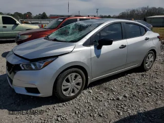 2020 Nissan Versa S with VIN 3N1CN8DV8LL900867, listed as a Copart auction lot 47627485 with 89,175 mi miles and Salvage Title. Bid and sale history available at carsss.com. Image 1.