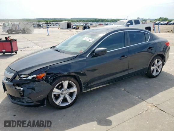 2013 Acura ILX Tech Pkg with VIN 19VDE1F7XDE006827, listed as a Copart auction lot 52915625 with 113,357 mi miles and Salvage Title. Bid and sale history available at carsss.com. Image 1.