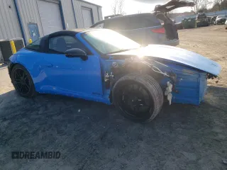 2023 Porsche 911 4S with VIN WP0BB2A9XPS234186, listed as a Copart auction lot 46608165 with 6,403 mi miles and Salvage Title. Bid and sale history available at DreamBid. Image 4.