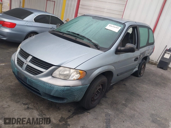 2005 Dodge Caravan SE z VIN 1D4GP25B55B144951, wystawiony jako IAAI lot #41634269 z przebiegiem 166 827 mil mil oraz . Historia ofert i sprzedaży dostępna na DreamBid. Obrazek 2.