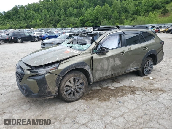 2023 Subaru Outback Onyx with VIN 4S4BTALCXP3186730, listed as a Copart auction lot 58182195 with Not provided miles and Salvage title. Bid and sale history available at DreamBid. Image 1.