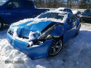 2009 Nissan 370Z z VIN JN1AZ44E79M403389, wystawiony jako Copart lot #87626665 z przebiegiem 179 819 mil mil oraz Szkoda całkowita • Salvage title. Historia ofert i sprzedaży dostępna na DreamBid. Obrazek 1.