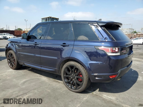 2016 Land Rover Range Rover Sport Autobiography z VIN SALWV2EF7GA592319, wystawiony jako Copart lot #63611205 z przebiegiem 141 094 mil mil oraz Szkoda całkowita • Salvage title. Historia ofert i sprzedaży dostępna na DreamBid. Obrazek 2.