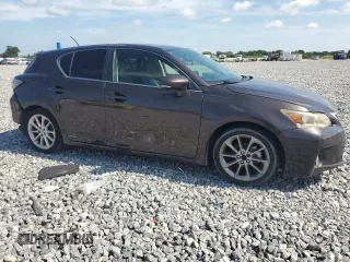2012 Lexus CT 200h with VIN JTHKD5BH8C2086047, listed as a Copart auction lot 64361645 with 105,879 mi miles and Salvage title. Bid and sale history available at DreamBid. Image 4.