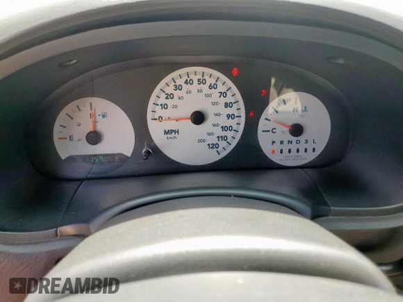 2007 Dodge Caravan SE with VIN 1D4GP25R67B188845, listed as a Copart auction lot 61032705 with 159,853 mi miles and Salvage title. Bid and sale history available at DreamBid. Image 9.
