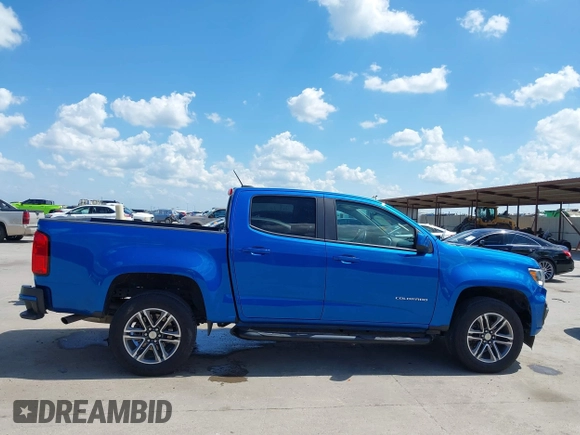 2021 Chevrolet Colorado 2WD LT z VIN 1GCGSCEN2M1156832, wystawiony jako IAAI lot #42060849 z przebiegiem 53 798 mil mil oraz . Historia ofert i sprzedaży dostępna na DreamBid. Obrazek 13.