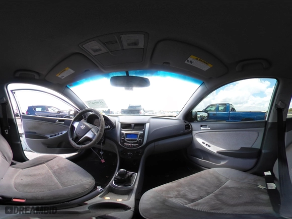 2013 Hyundai Accent GL with VIN KMHCT5AE1DU092600, listed as a IAAI auction lot 41901615 with 126,327 mi miles. Bid and sale history available at carsss.com. Image 18.