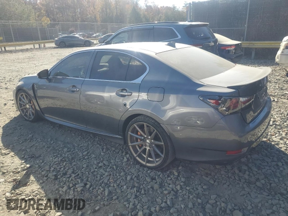 2016 Lexus GS F with VIN JTHBP1BL9GA000924, listed as a Copart auction lot 79112834 with 35,061 mi miles and Salvage Title. Bid and sale history available at carsss.com. Image 2.