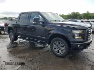 2017 Ford F-150 XL with VIN 1FTEW1EG2HFB10265, listed as a Copart auction lot 59594285 with 125,606 mi miles and Salvage title. Bid and sale history available at DreamBid. Image 4.