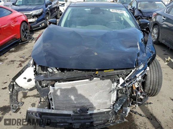 2023 Nissan Maxima Platinum with VIN 1N4AA6FV2PC505995, listed as a Copart auction lot 45787585 with 12,524 mi miles and Salvage title. Bid and sale history available at DreamBid. Image 5.