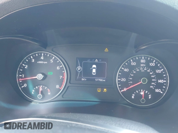 2018 Kia Optima LX with VIN 5XXGT4L31JG240046, listed as a IAAI auction lot 41992269 with 57,766 mi miles and . Bid and sale history available at carsss.com. Image 7.