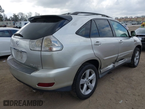 2007 Lexus RX 350 with VIN 2T2GK31U47C019173, listed as a IAAI auction lot 42076745 with 207,163 mi miles. Bid and sale history available at carsss.com. Image 4.