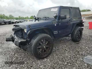 2013 Jeep Wrangler Sport with VIN 1C4AJWAG6DL590922, listed as a Copart auction lot 53379755 with 139,099 mi miles and Salvage title. Bid and sale history available at DreamBid. Image 1.