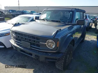 2021 Ford Bronco with VIN 1FMEE5BP5MLA93158, listed as a IAAI auction lot 41768930 with 48,600 mi miles. Bid and sale history available at carsss.com. Image 2.