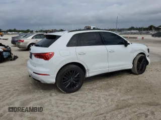2022 Audi Q3 Premium with VIN WA1AUCF33N1096097, listed as a Copart auction lot 47819003 with 6,838 mi miles. Bid and sale history available at carsss.com. Image 3.