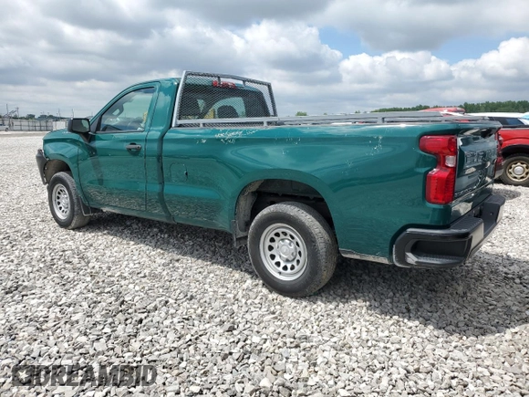 2020 Chevrolet Silverado 1500 Work Truck with VIN 3GCNWAEH5LG318446, listed as a Copart auction lot 50405145 with 31,438 mi miles and Salvage Title. Bid and sale history available at DreamBid. Image 2.