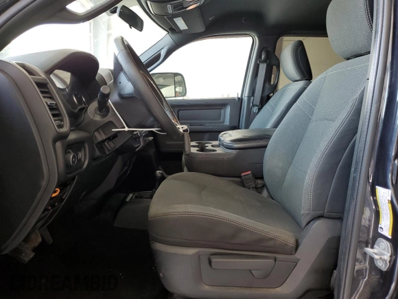 2021 Ram 2500 Tradesman with VIN 3C6UR5CJ4MG638608, listed as a Copart auction lot 53738125 with 90,447 mi miles and Salvage title. Bid and sale history available at DreamBid. Image 7.