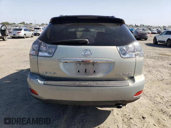 2007 Lexus RX 350 z VIN JTJHK31U672016019, wystawiony jako Copart lot #58622325 z przebiegiem 162 901 mil mil oraz Szkoda całkowita • Salvage title. Historia ofert i sprzedaży dostępna na DreamBid. Obrazek 6.