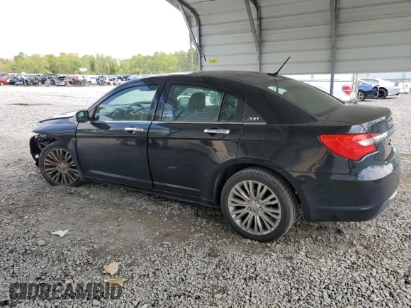 2012 Chrysler 200 Limited with VIN 1C3CCBCB5CN304885, listed as a Copart auction lot 51879335 with 124,575 mi miles and Salvage Title. Bid and sale history available at carsss.com. Image 2.