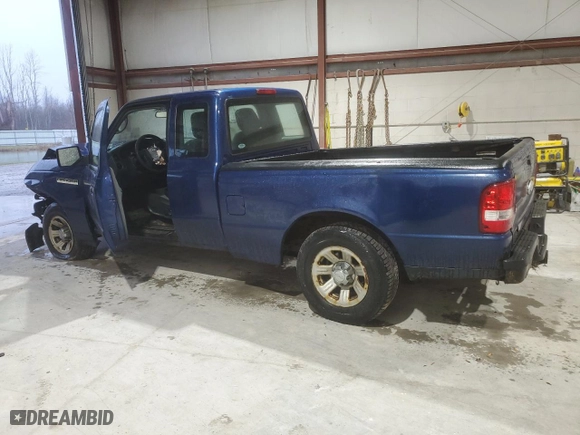 2010 Ford Ranger XL with VIN 1FTKR1EE6APA00733, listed as a Copart auction lot 80281454 with 0 mi miles and Salvage Title. Bid and sale history available at carsss.com. Image 2.