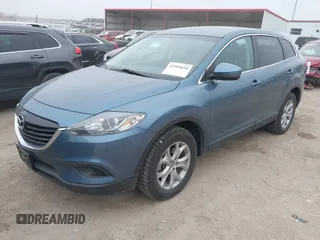 2015 Mazda CX-9 Touring with VIN JM3TB3CA1F0459163, listed as a IAAI auction lot 41965654 with 35,847 mi miles. Bid and sale history available at carsss.com. Image 18.