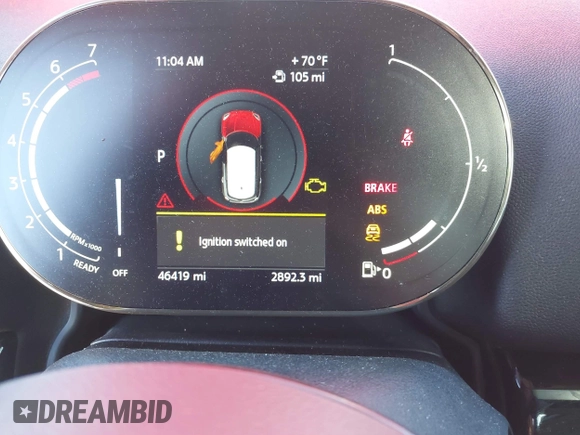 2022 MINI Countryman Oxford Edition with VIN WMZ23BR07N3N61252, listed as a IAAI auction lot 41482880 with 46,419 mi miles and . Bid and sale history available at DreamBid. Image 7.