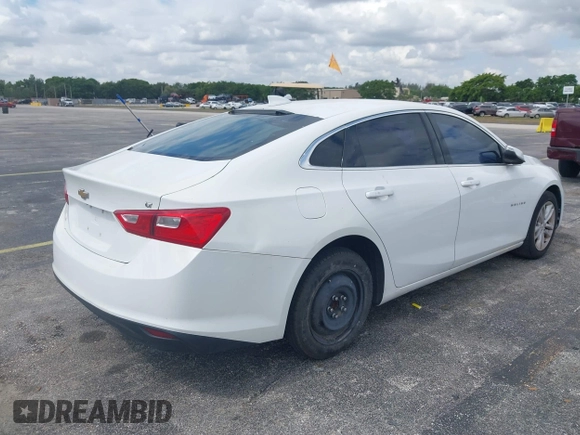2016 Chevrolet Malibu LT with VIN 1G1ZE5STXGF199054, listed as a IAAI auction lot 42079996 with 103,165 mi miles and . Bid and sale history available at DreamBid. Image 4.