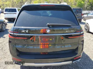 2024 BMW X7 xDrive40i z VIN 5UX23EM09R9T85217, wystawiony jako Copart lot #55027125 z przebiegiem 30 337 mil mil oraz Szkody całkowita. Historia ofert i sprzedaży dostępna na DreamBid. Obrazek 6.