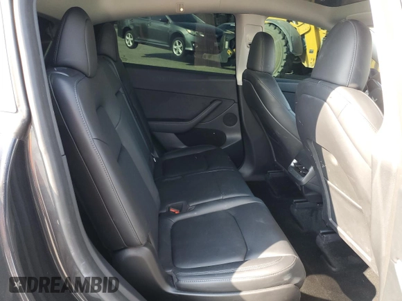 2024 Tesla Model Y Long Range with VIN 7SAYGAEE0RF018427, listed as a Copart auction lot 42455075 with 13,347 mi miles and Salvage Title. Bid and sale history available at DreamBid. Image 11.