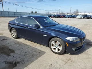 2013 BMW 5 Series 528i with VIN WBAXG5C50DDY37485, listed as a Copart auction lot 44635755 with 127,970 mi miles and Clean Title. Bid and sale history available at carsss.com. Image 4.