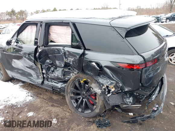 2025 Land Rover Range Rover Sport with VIN SAL1L9E44SA427599, listed as a IAAI auction lot 41548751 with 2,276 mi miles and . Bid and sale history available at DreamBid. Image 6.
