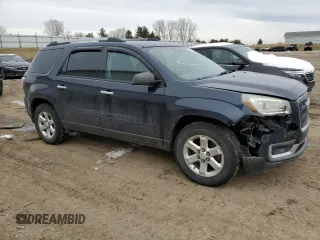 2016 GMC Acadia SLE with VIN 1GKKRNED1GJ229609, listed as a Copart auction lot 44174715 with 161,209 mi miles and Clean Title. Bid and sale history available at DreamBid. Image 4.